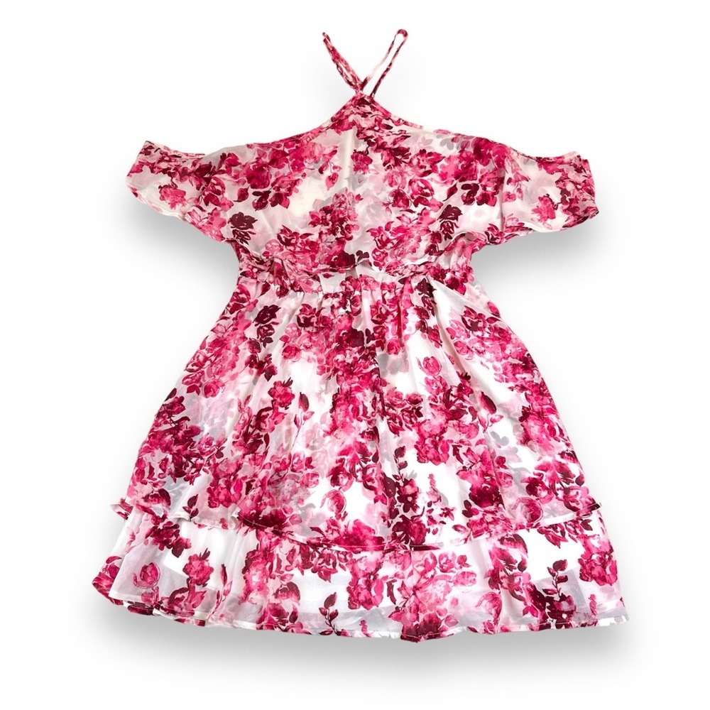 Justfab off-shoulder floral mini dress